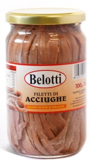 BELOTTI GR. 720 FILETTI ACCIUGHE PEZZI